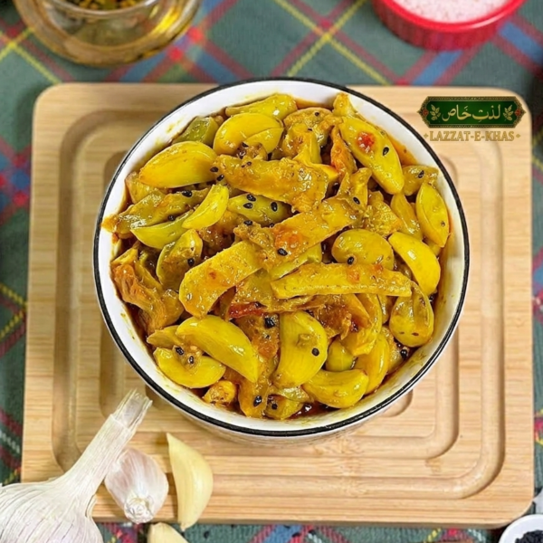 Moringa Garlic Pickle (مورنگا لہسن اچار)